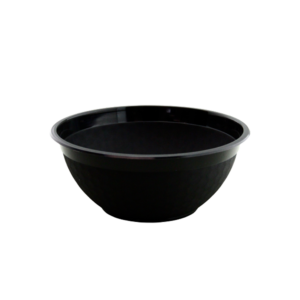 1050ML PLASTIC BOWL BLACK