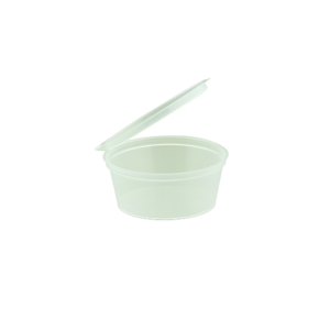 50CC  SAUCE CONTAINER WITH HINGED LID