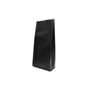 COFFEE BAG SIDE GUSSET 1KG BLACK