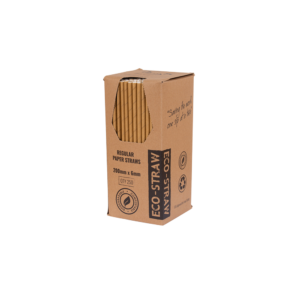 PAPER REGULAR STRAW KRAFT