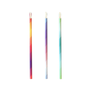 4PLY PAPER SPOON STRAW MIXED COLOR