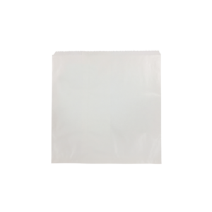 1/2 FLAT (8 OZ) WHITE BAG