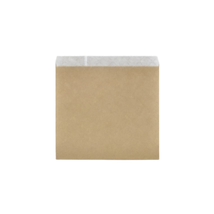 1 SQUARE BROWN GREASEPROOF LINED BAG