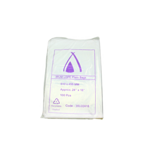 24" X 18" LDPE BAG 35UM