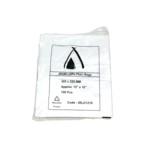 12" x 10" LDPE BAG 20um