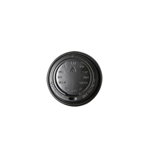 COFFEE CUP LID 12/16OZ BLACK