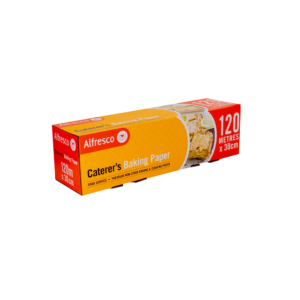 ALFRESCO CATERER'S BAKING PAPER 30CM X120M