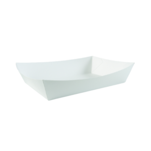 FOOD TRAY 6 WHITE