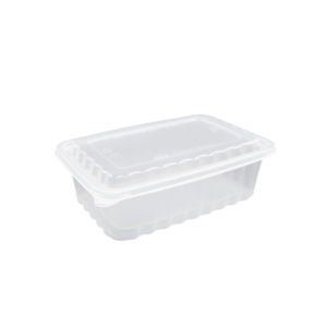 DURABLE PLASTIC 1500ML CONTAINER AND LID SET