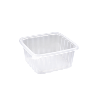 DURABLE PLASTIC 1300ML SQUARE CONTAINER