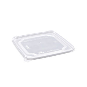 DURABLE PLASTIC LID FOR SQUARE CONTAINER