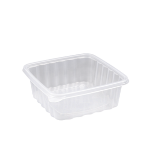 DURABLE PLASTIC 1000ML SQUARE CONTAINER