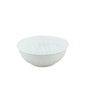 1050ML PLASTIC BOWL WHITE
