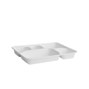 5 DEEP COMPARTMENT SUGARCANE TRAY