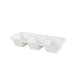 3 COMPARTMENT SUGARCANE TRAY