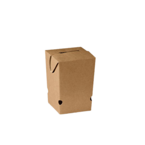 KRAFT CHIP BOX BROWN SMALL