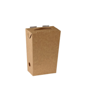 KRAFT CHIP BOX BROWN LARGE
