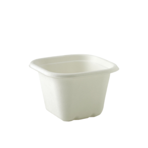 630ML SQUARE CONTAINER WHITE