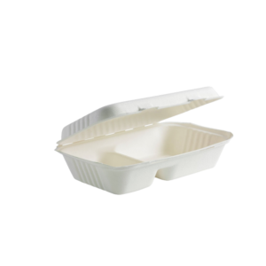 9" X 6" X 3" CLAMSHELL 2 COMP