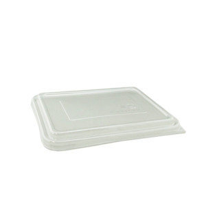 RPET LID FOR 2/3 COMPARTMENT BIOCANE TAKEAWAY BASE