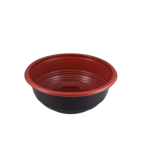 DONBURI BOWL BLACK & RED 550ML