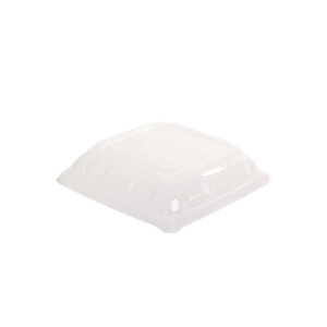 PET LID FOR SUGARCANE CATERING TRAY SMALL