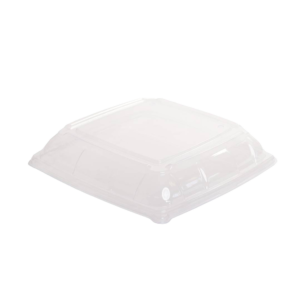 PET LID FOR SUGARCANE CATERING TRAY MEDIUM