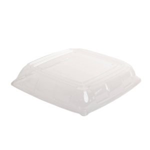 PET LID FOR SUGARCANE CATERING TRAY LARGE