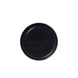 TRAVEL LID FOR 6/8/10 OZ COFFEE CUP BLACK
