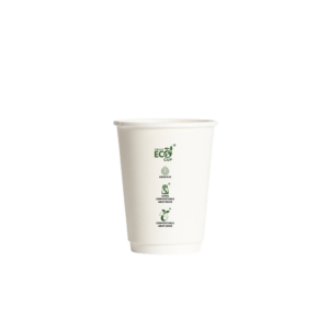 12OZ DW COFFEE CUP WHITE