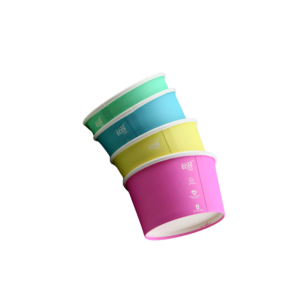 3OZ ICE CREAM CUP PASTEL