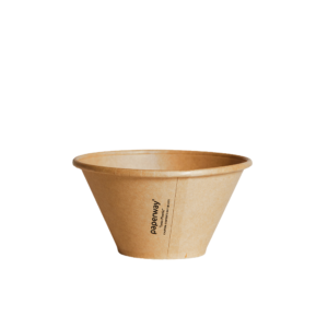 DELUXA KRAFT PAPER BOWL 700ML