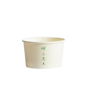 8OZ ICE CREAM CUP WHITE