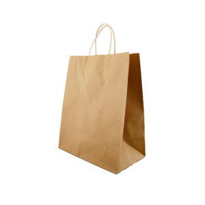 SMALL SIZE PAPER BAG WTH TWISTED HANDLE 240 X 300 + 140