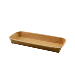 #2 PAPER SUSHI TRAY KRAFT(SA6)