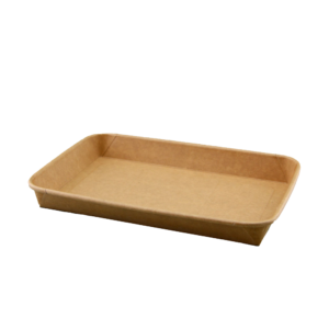 #7 PAPER SUSHI TRAY KRAFT (SA3)