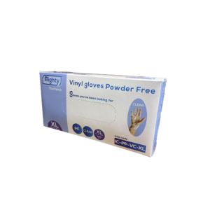 VINYL GLOVE CLEAR P FREE XL