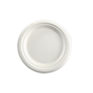 7" ROUND SUGARCANE PLATE