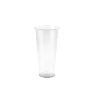 700ML INJECTION BUBBLE TEA CUP (25PCS X 20SLV) - CLEAR